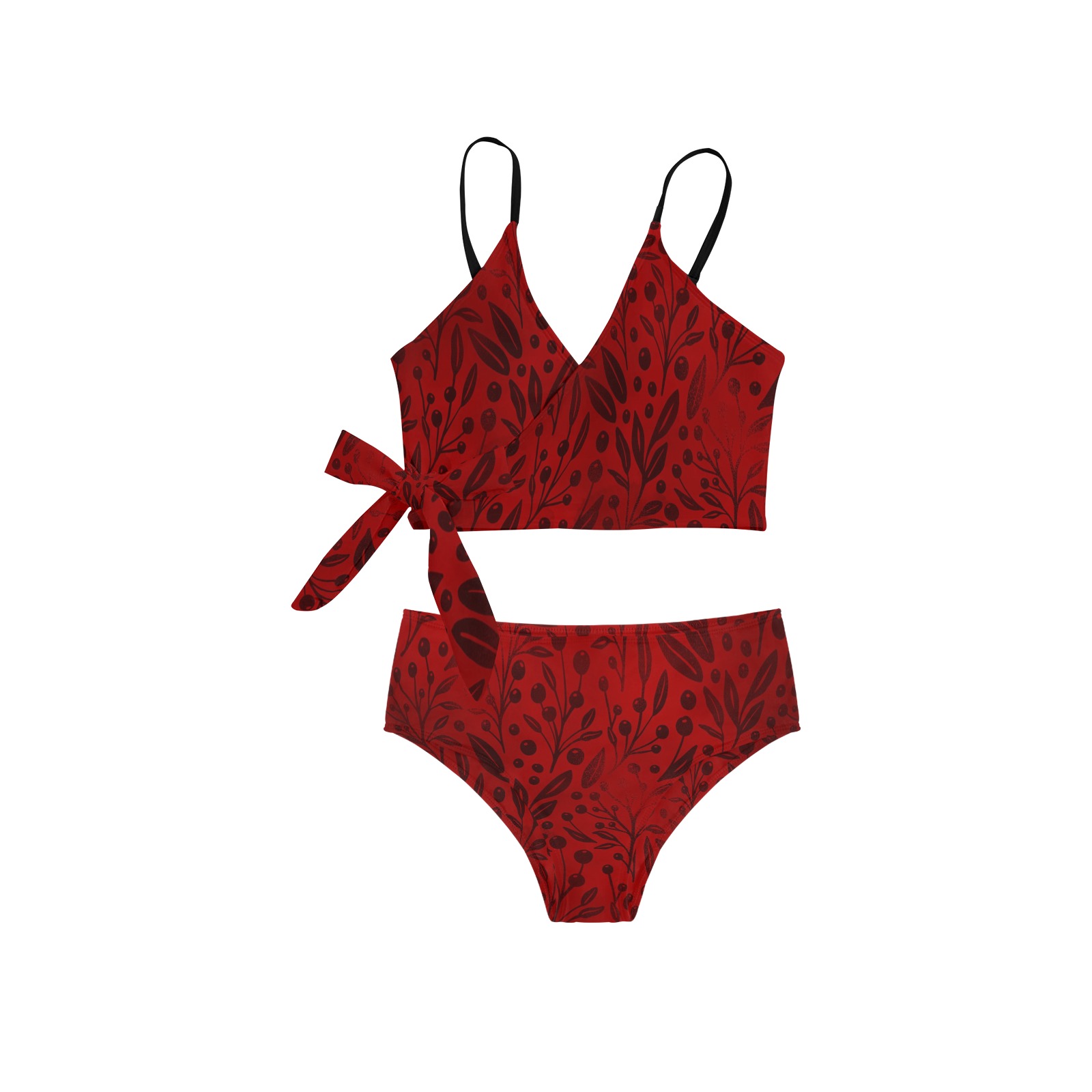Knot Side Bikini Swimsuit Model S ID D
