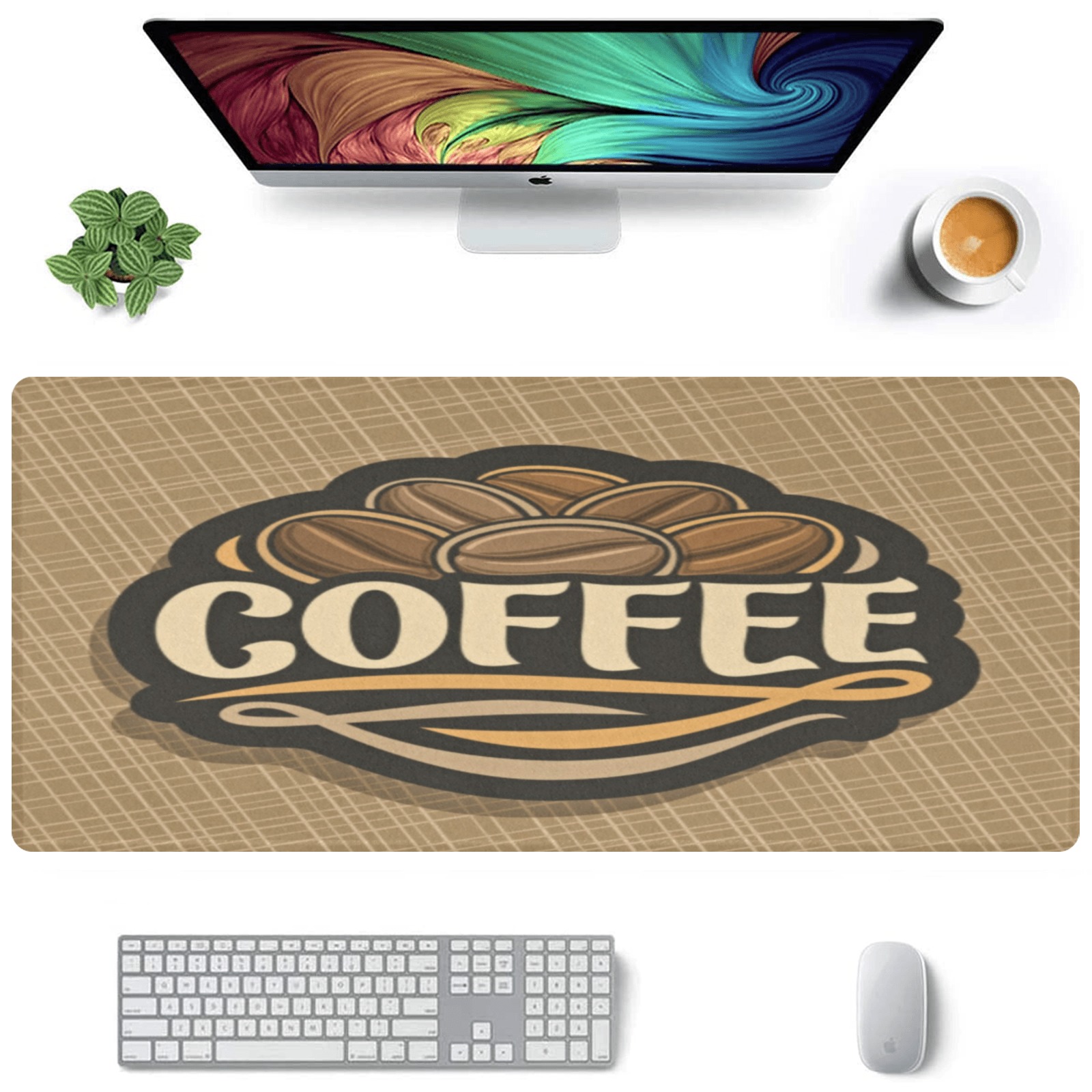 COFFEE Gaming Mousepad (35"x16")