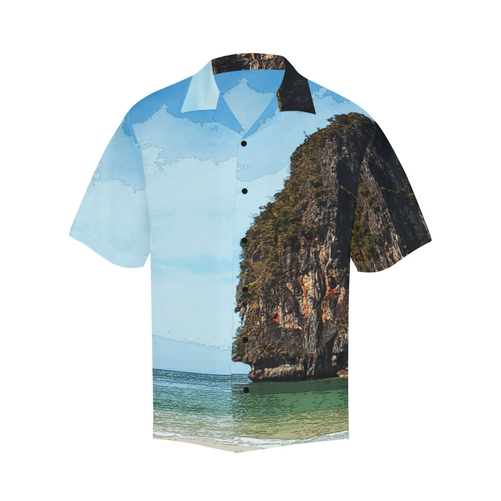 Phra-Nang Krabi Thailand Hawaiian Shirt (Model T58)