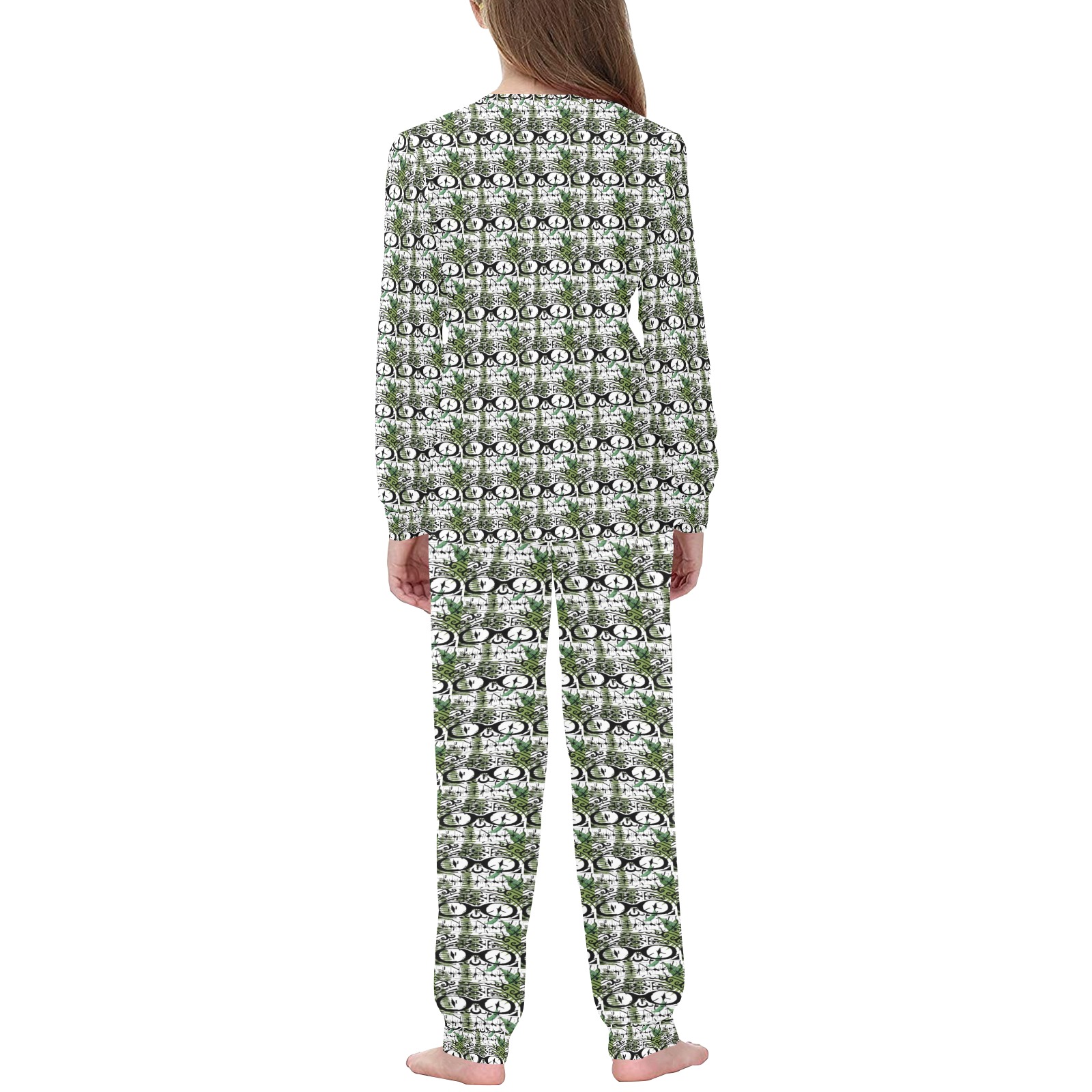 digital art pattern Kids' All Over Print Pajama Set