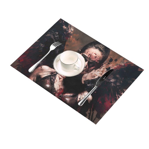 Angel of death Placemat 14’’ x 19’’ (Set of 2)