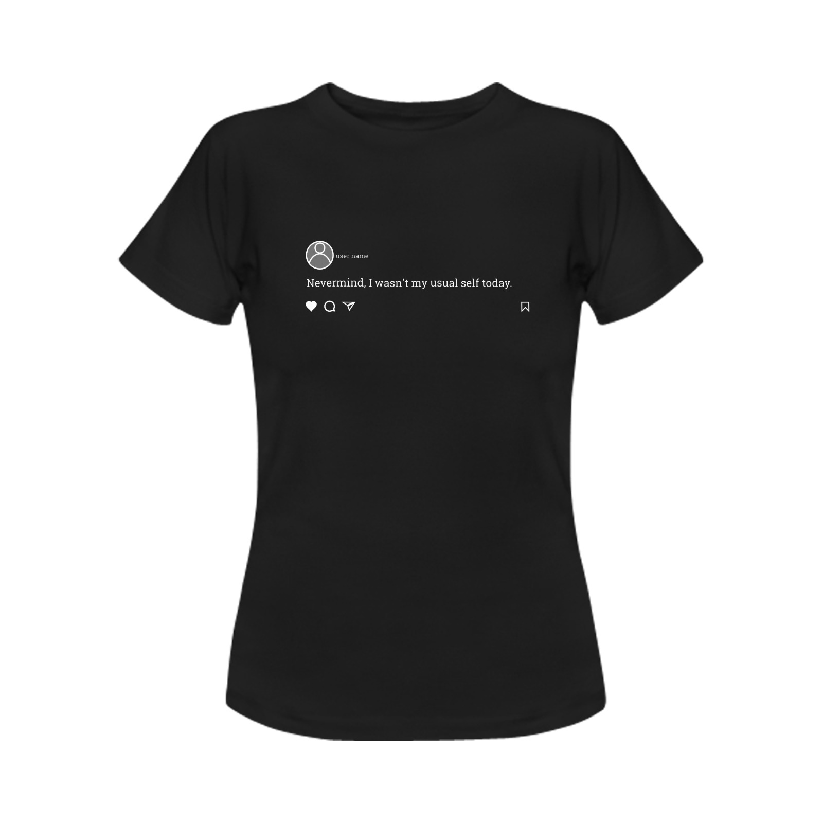 áo thun-01 Women's T-Shirt in USA Size (Front Printing Only)