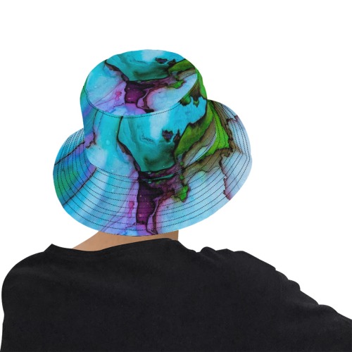 Reef Garden Unisex Summer Bucket Hat