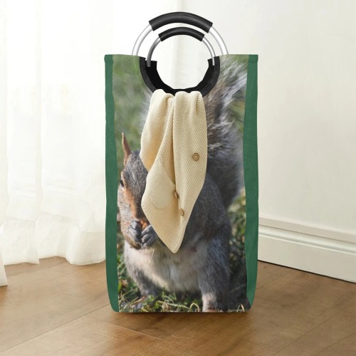 It was a squirrelly situation Square Laundry Bag