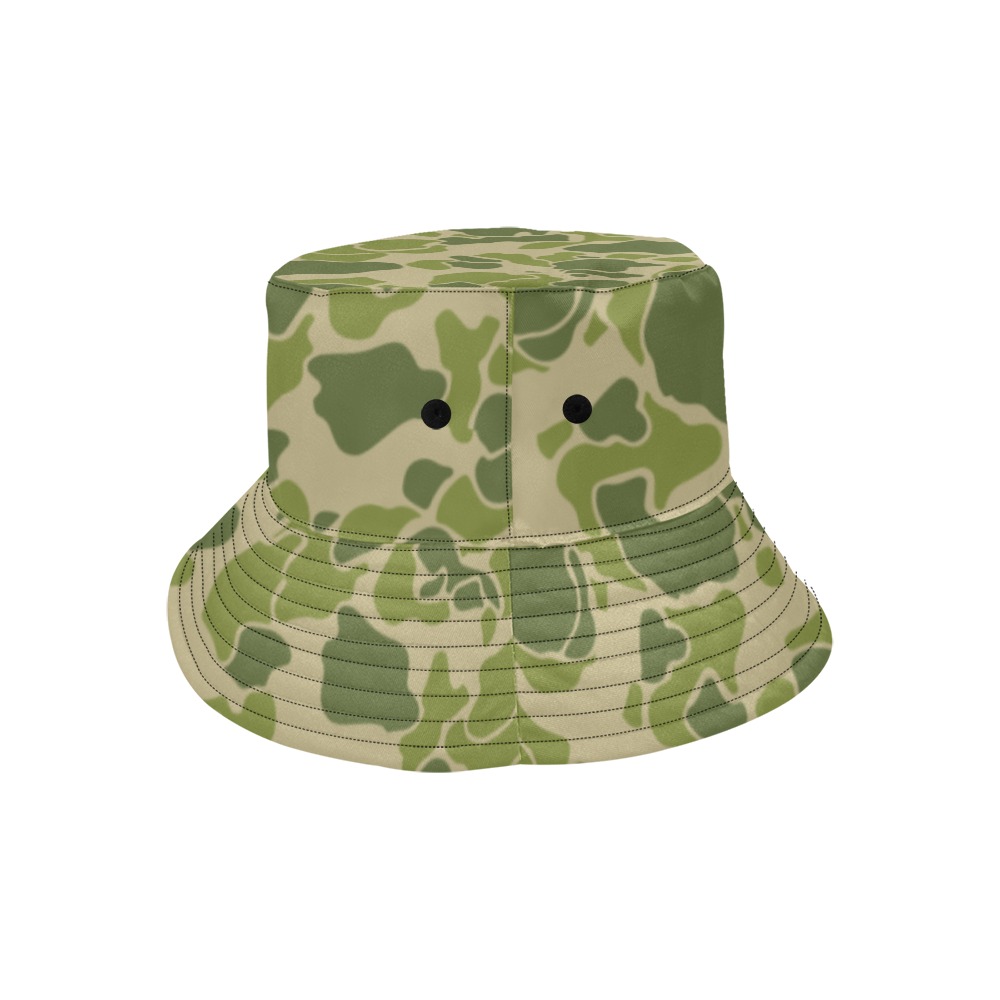 US Duckhunter Parachute Camouflage All Over Print Bucket Hat for Men
