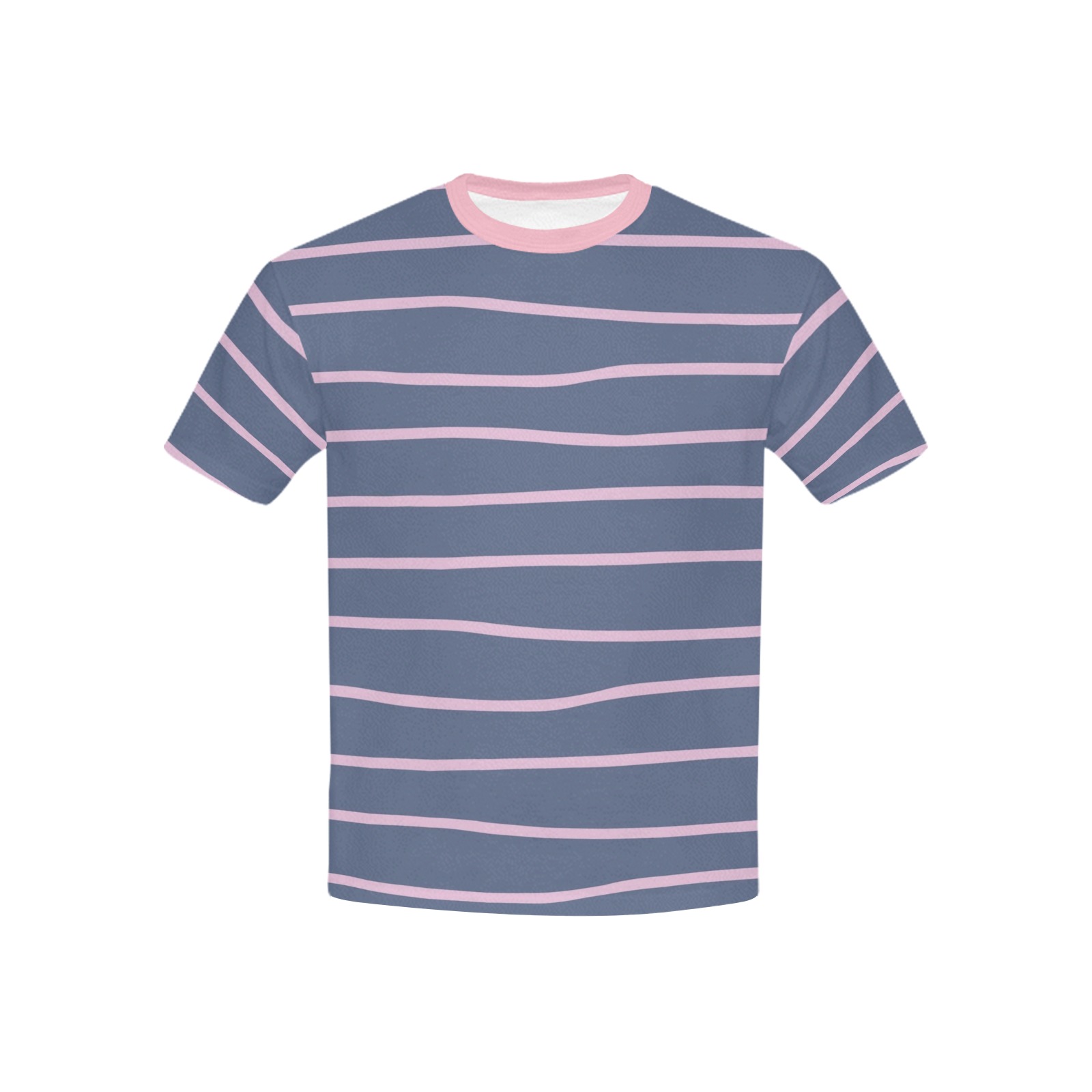Stripes Kids' All Over Print T-shirt (USA Size) (Model T40)