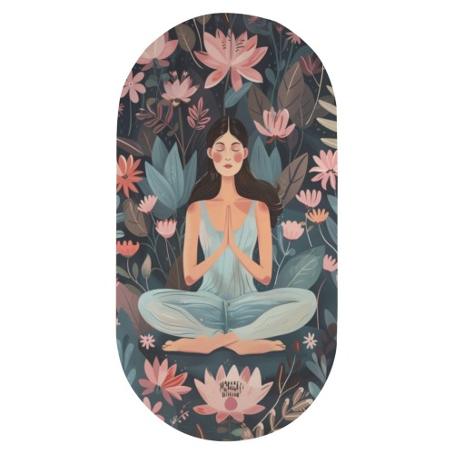 lotus flower prayer mat