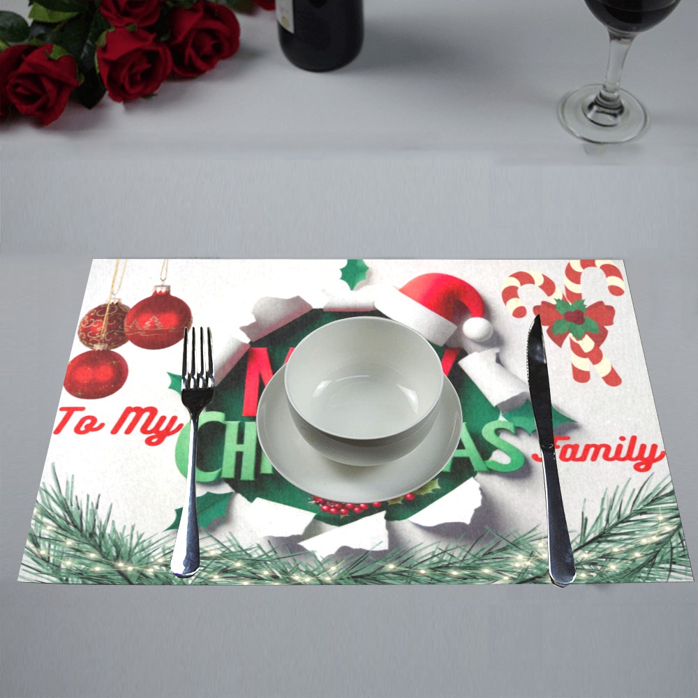 Glass cutting board Placemat 12’’ x 18’’ (Set of 6)