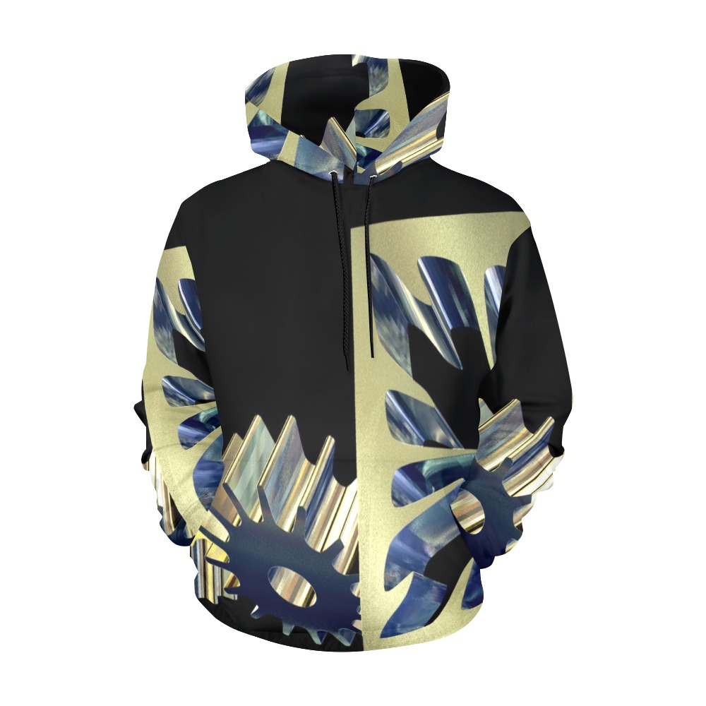 3ddesign All Over Print Hoodie for Men (USA Size) (Model H13)