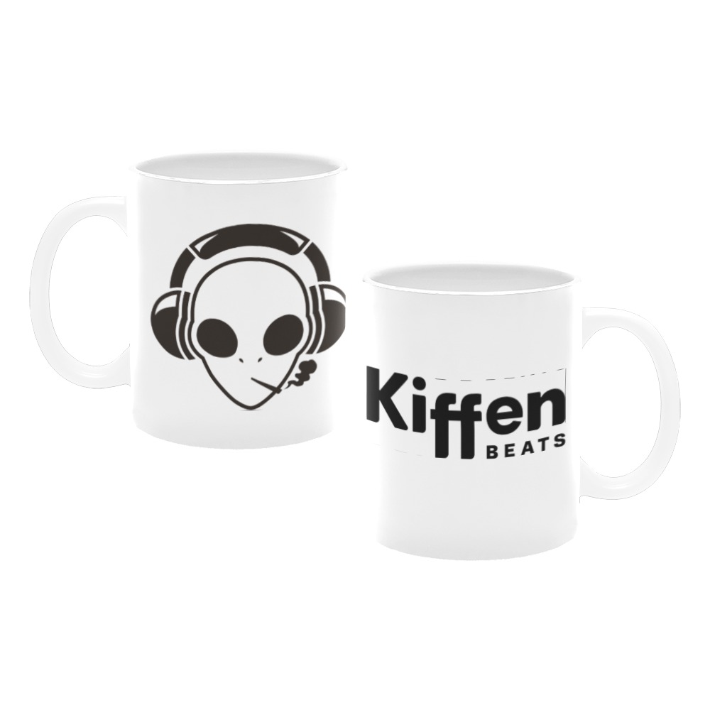 alien + txt mug White Mug(11OZ)