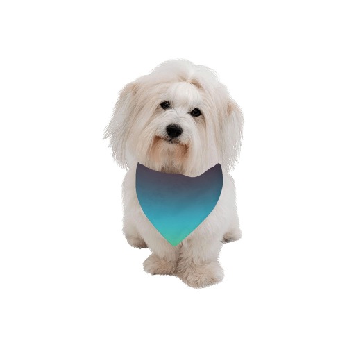 blu grn brn Pet Dog Bandana/Large Size