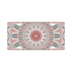 Modern Kaleidoscope Mandala Fractal Art Graphic Classic License Plate