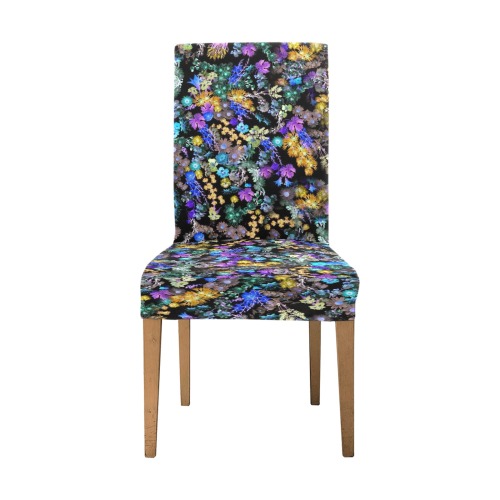 floral design 9 Removable Dining Chair Cover