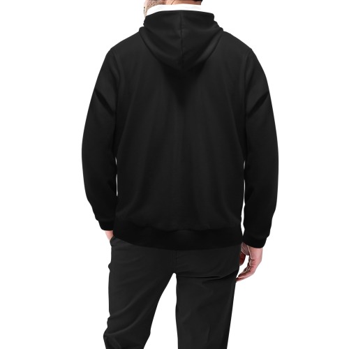 bb 56x45 High Neck Pullover Hoodie for Men (Model H24)