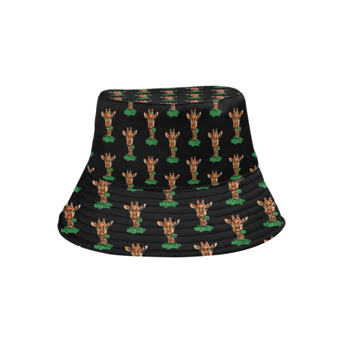 St. Patrick's Day Giraffe Unisex Summer Bucket Hat