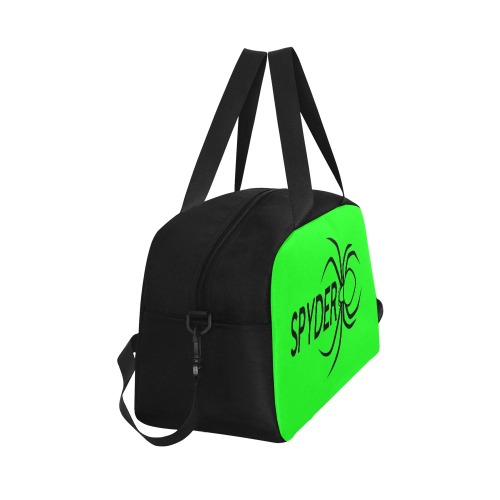 Lime Green Spyder Small Travel Bag Fitness Handbag (Model 1671)