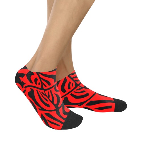 aaa red Women's Ankle Socks