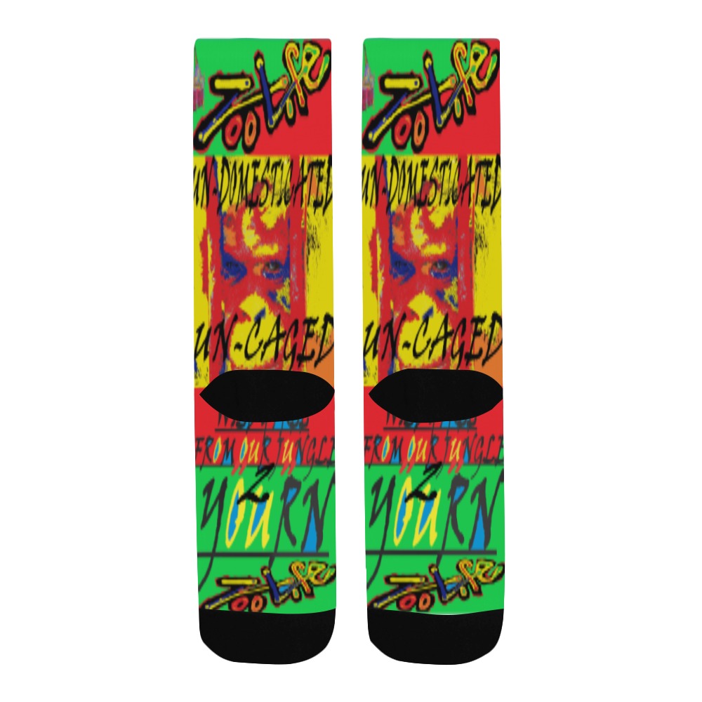 ZL.ANM.GRN Men's Custom Socks