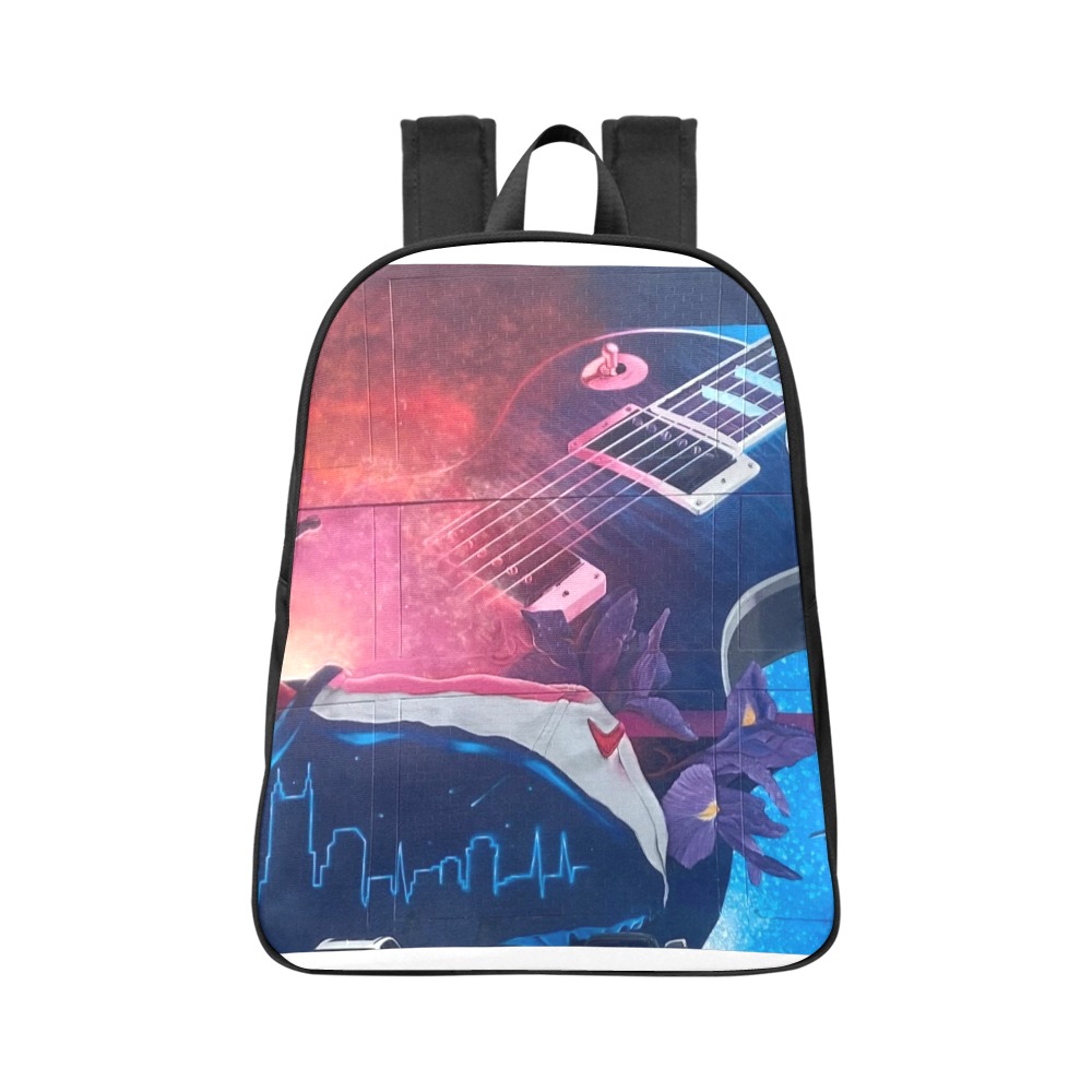 TN Titans Backpack Fabric School Backpack (Model 1682) (Large)