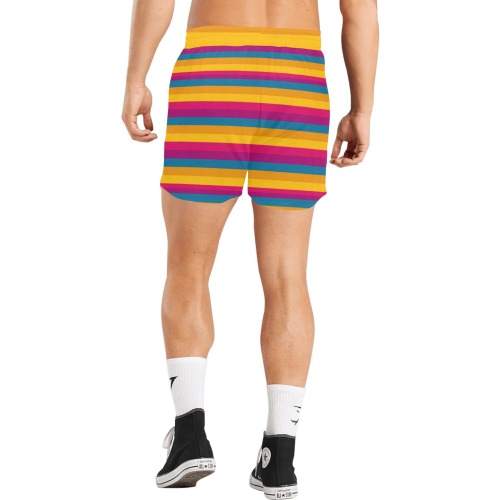 Soccer Shorts by Fetishworld Men's Mid-Length Casual Shorts (Model L50)