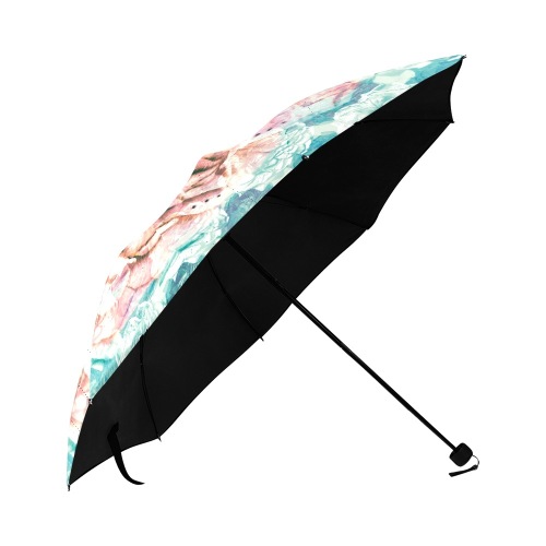 Rose in scabby chic style Anti-UV Foldable Umbrella (U08)