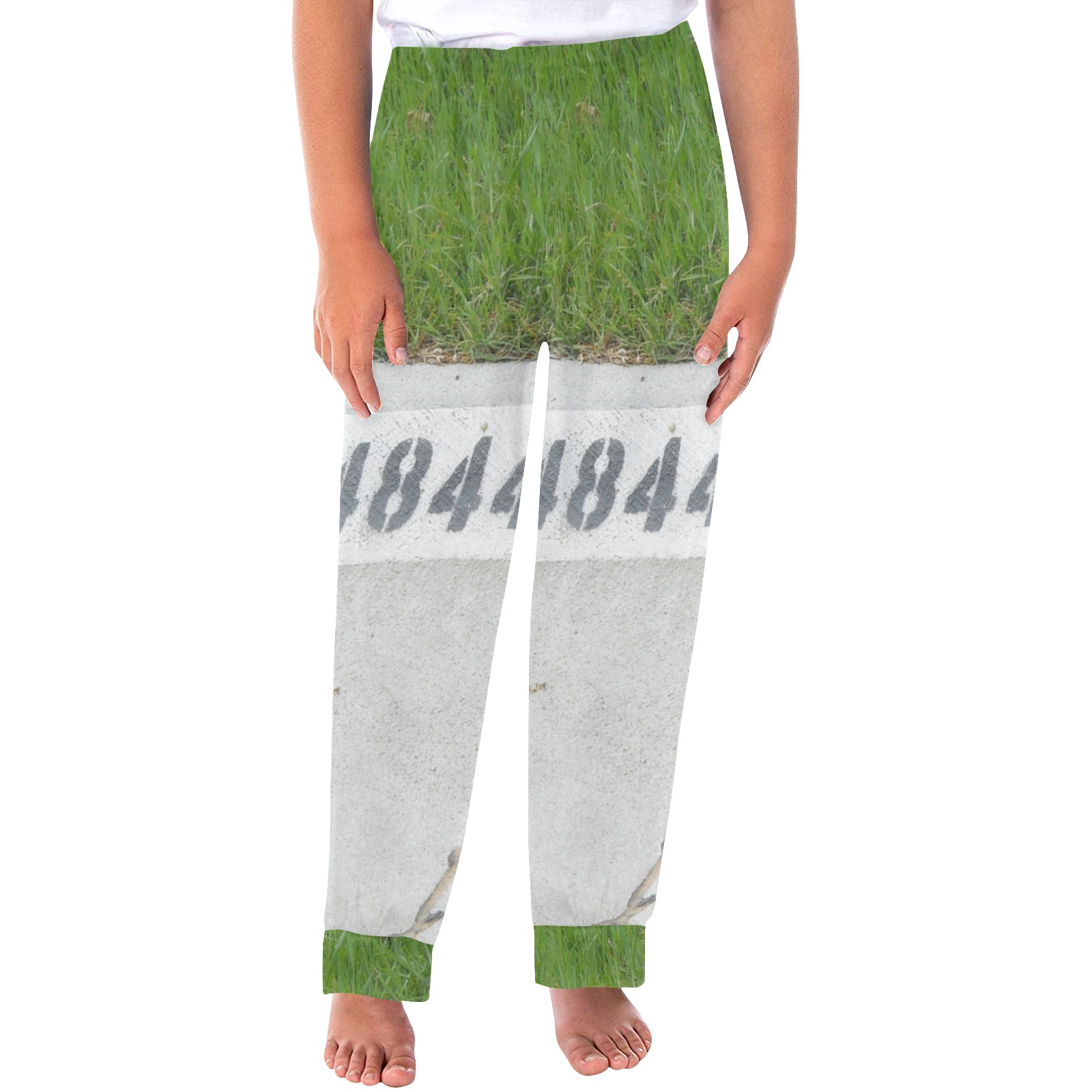Street Number 4844 Kids' All Over Print Pajama Trousers