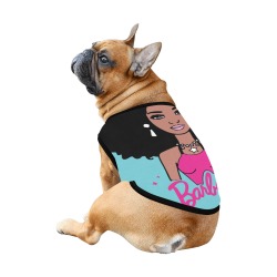 Afro Barbie Pet Clothes All Over Print Pet Tank Top