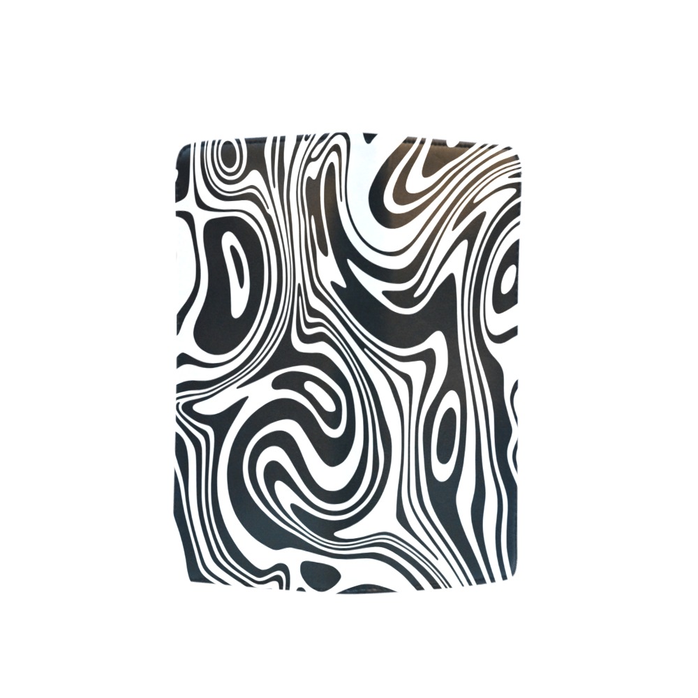 Black and White Marble Men's Clutch Purse （Model 1638）