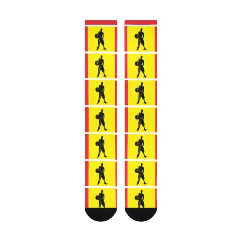 Aziatic Yellow & Black Socks