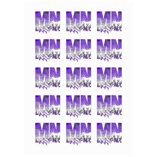 MN BEAST Personalized Temporary Tattoo (15 Pieces)