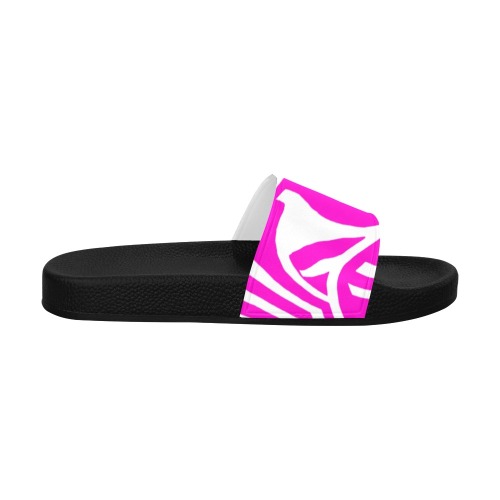 aaa pink b Men's Slide Sandals (Model 057)
