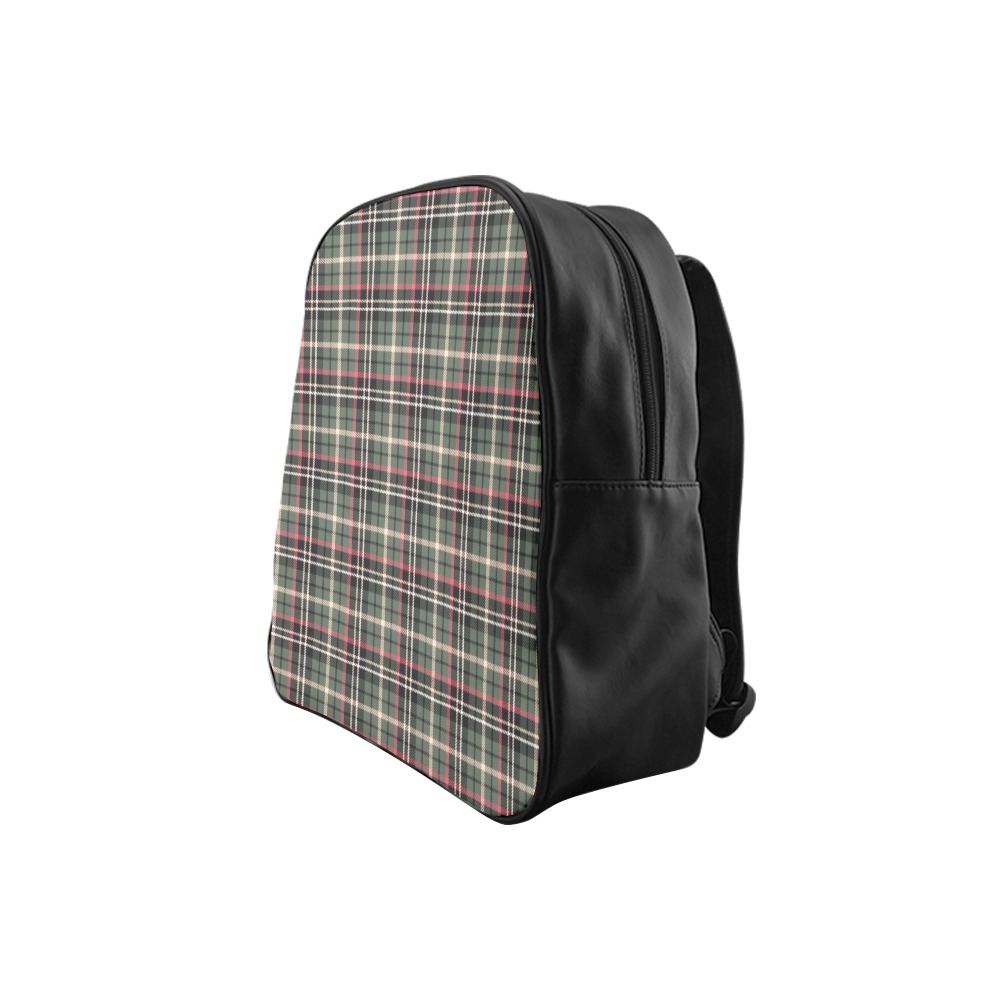 Classic Plaid School Backpack (Model 1601)(Small)