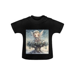 Little Christmas Angel Baby Classic T-Shirt (Model T30)