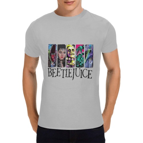 BeetleJuice Men's T-Shirt in USA Size (Front Printing Only)