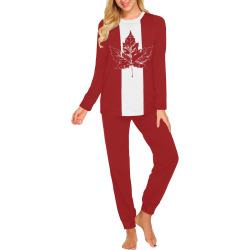 Cool Canada Women's Pajama Women's All Over Print Pajama Set