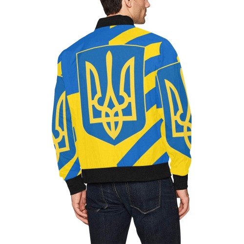UKRAINE All Over Print Bomber Jacket for Men (Model H31)