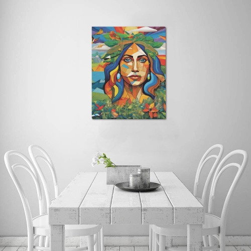 Mother Earth Upgraded Canvas Print 16"x20"