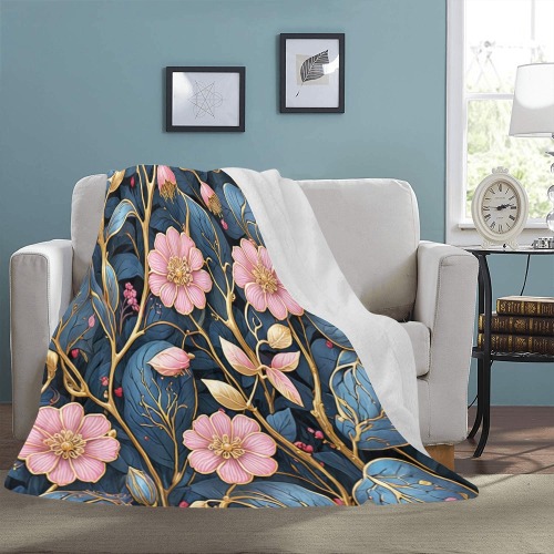 Fabulous Florals 19 Ultra-Soft Micro Fleece Blanket 54''x70''