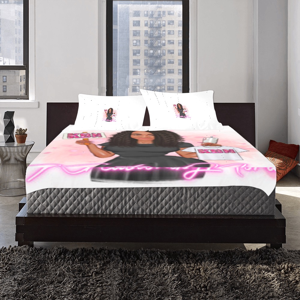 Custom BEDDING SET 3-Piece Bedding Set