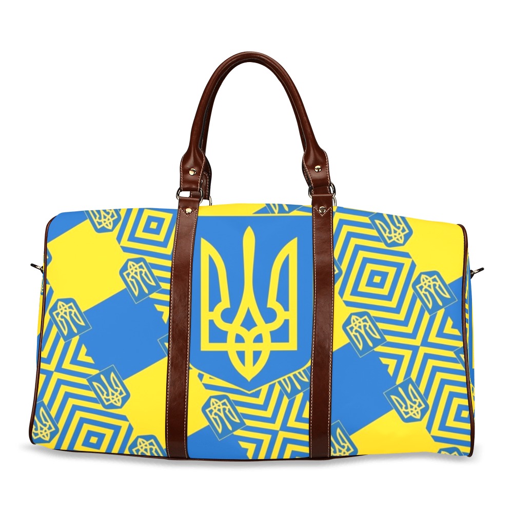 UKRAINE 2 Waterproof Travel Bag/Large (Model 1639)