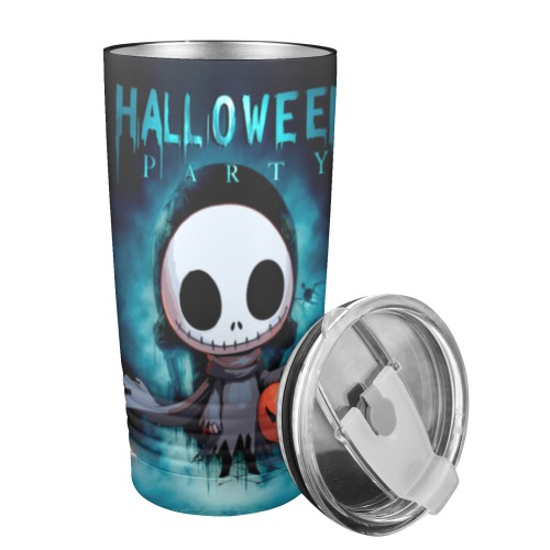 Happy Hello Ween 20oz Insulated Stainless Steel Mobile Tumbler