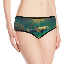 Celestial Swim Women's All Over Print Classic Briefs (Model L13)