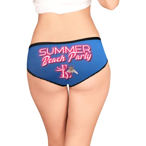 Summer Beach Party Collectable Fly Women's All Over Print Girl Briefs (Model L14)