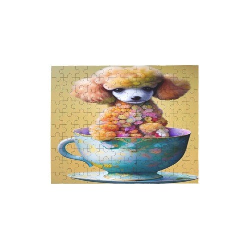 Teacups Puppies 3 120-Piece Wooden Photo Puzzles