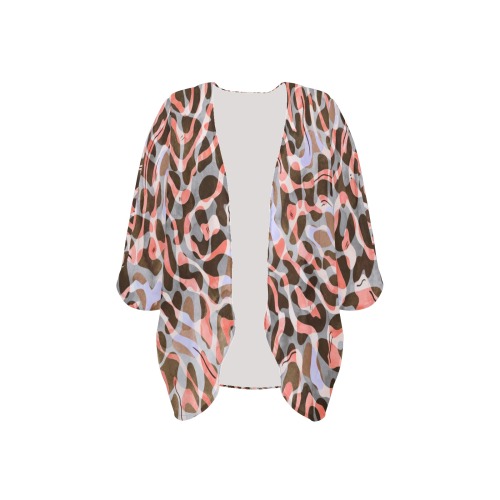 Abstract wavy animal camo