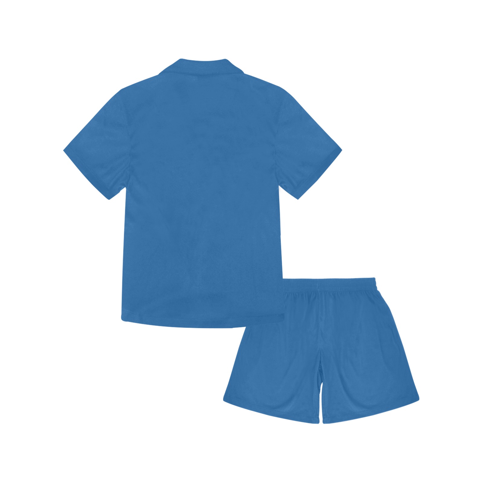 Skydiver Little Girls' V-Neck Short Pajama Set