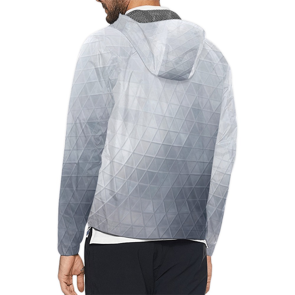 mosaic triangle 13 Unisex All Over Print Windbreaker (Model H23)