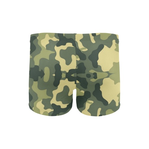 Camouflage Pop Art by Nico Bielow Men's Swimming Trunks (Model L60)