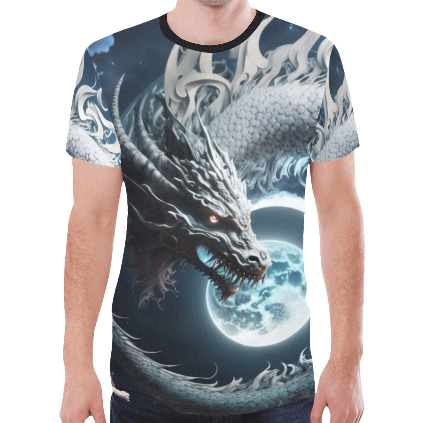 dragon.1 New All Over Print T-shirt for Men (Model T45)