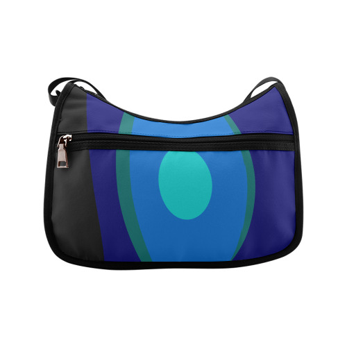 Dimensional Blue Abstract 915 Crossbody Bags (Model 1616)